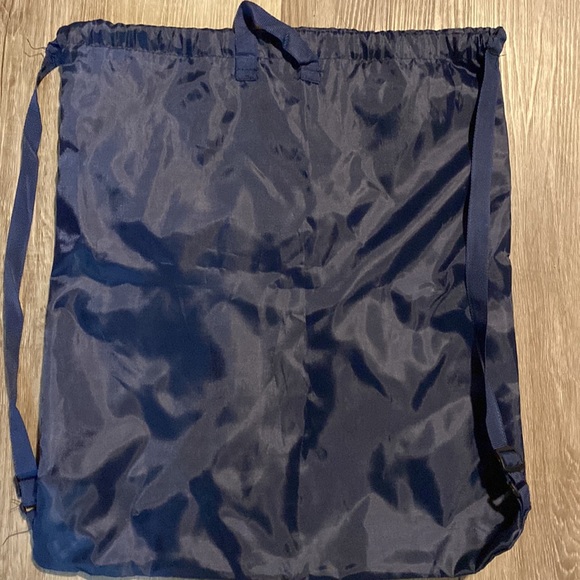 Skechers nylon navy blue drawstring backpack - Picture 3 of 7